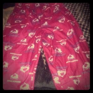 Colorado Avalanche pajama bottoms